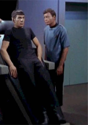 Obscure Fact: Spock and Len like playing Doctor.